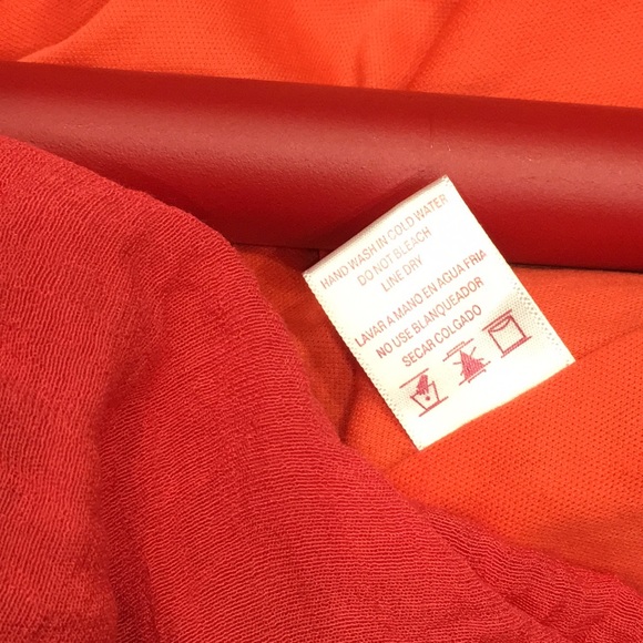 Gorgeous Red coralish high low skirt - Picture 8 of 8